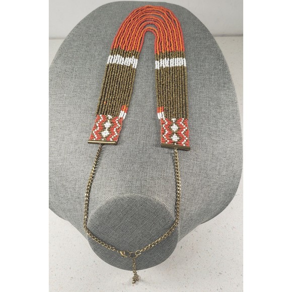 Vintage Native American Multi Strand Necklace - Picture 8 of 10